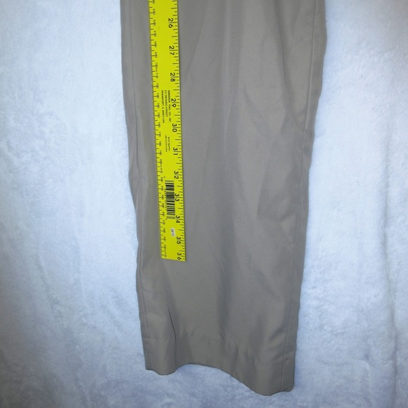 Louis Raphael Golf Pants Mens 34x32 Khaki Pleated Slacks Light Soft - Picture 7 of 14